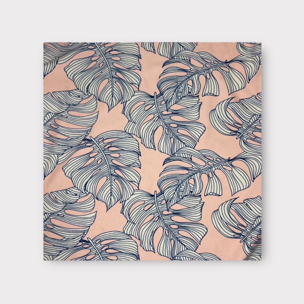 Shade Critters Monstera Leaves Pink Rash Guard - Picture 4 of 4